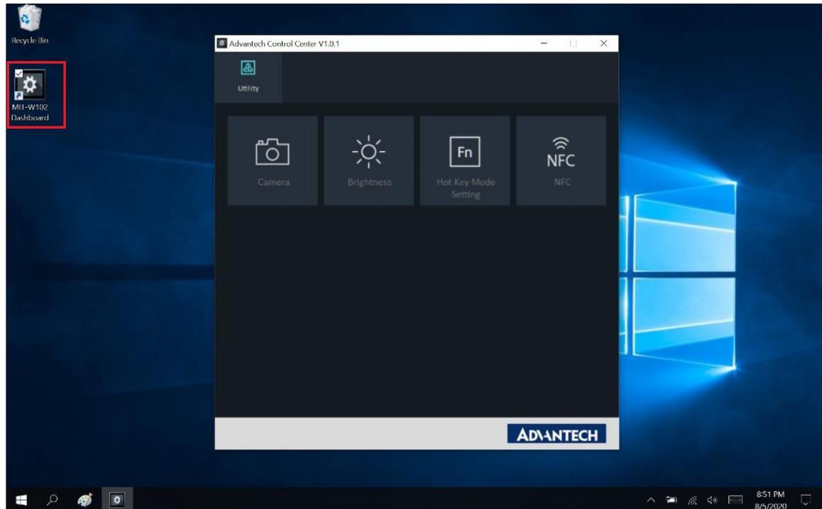 Advantech MIT-W102 - Dashboard - 1
