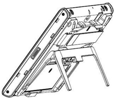 Advantech MIT-W102 - A.2.4 Adjustable Stand (with the hand strap) - 1