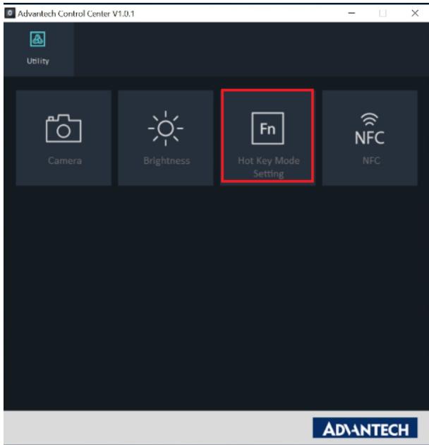Advantech MIT-W102 - Hotkey Setting - 1