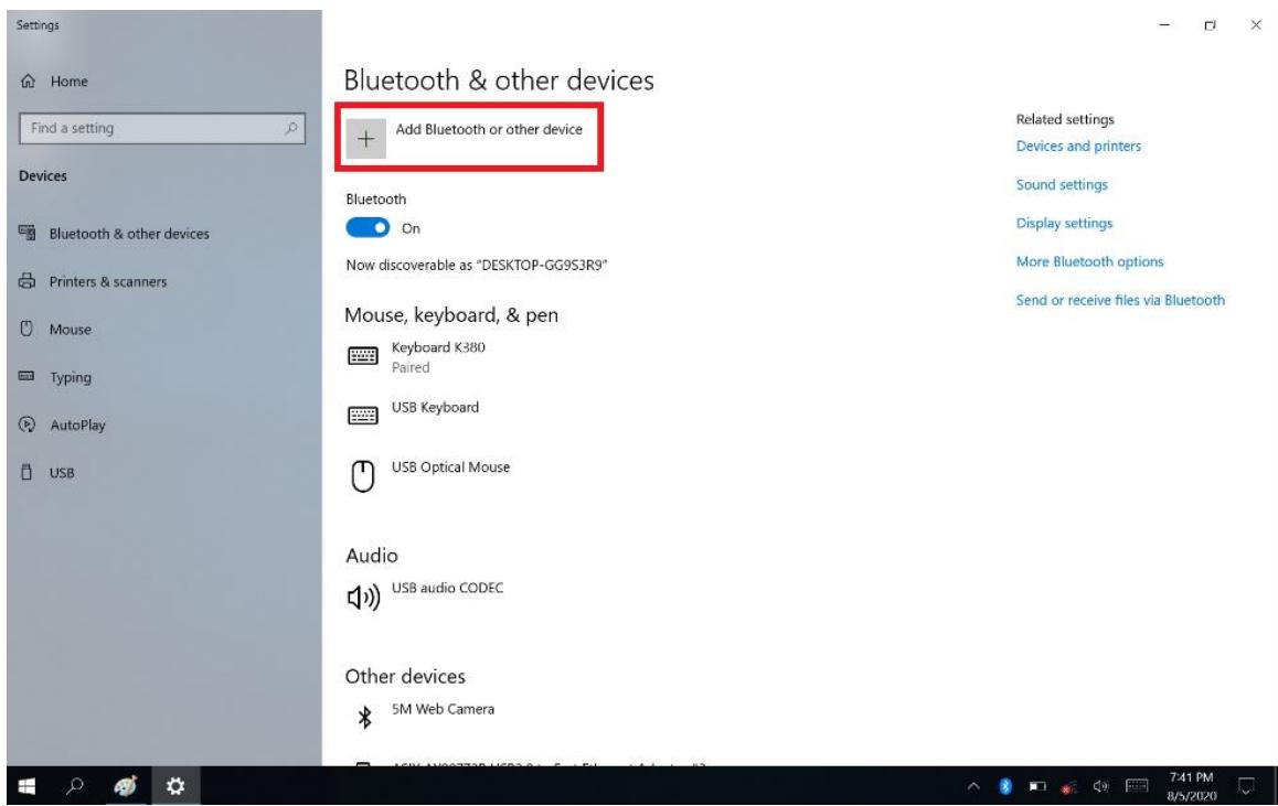 Advantech MIT-W102 - Add more Bluetooth device by clicking on the icon “+” - 1