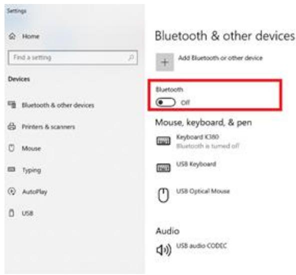 Advantech MIT-W102 - Setting Up Bluetooth - 2