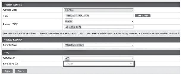 TRENDNET TEW-941APBO (v1.xR) - Phase 3: Configure the TEW-941APBO #2 or TEW-940APBO Settings - 6