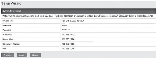 TRENDNET TEW-941APBO (v1.xR) - SECTION A: Configuration du point d'accès avec le système de gestion dans le cloud de TRENDnet Hive - 9