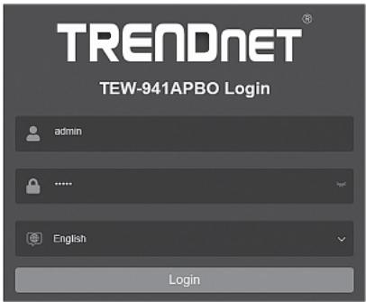 TRENDNET TEW-941APBO (v1.xR) - Phase 2: Configure the TEW-941APBO #1 Settings - 2