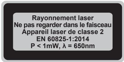 THOMSON EMIS254C - AVERTISSEMENTS DE SECURITE SUR LE LASER - 2