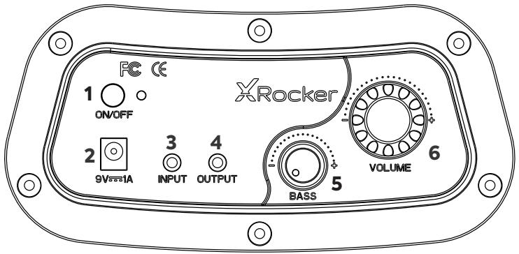 X Rocker Ocelot Gaming Desk - BLUETOOTH - FRANÇAISE - 2