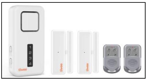 Tiiwee X1 - Instalar tu sistemas de alarma Tiiwee en在哪些 simples pasos - 1