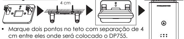 GRANDSTREAM DP755 - Montagem no Teto - 1