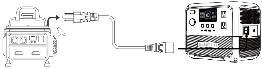 BLUETTI AC70P - Recharge de générateur - 1