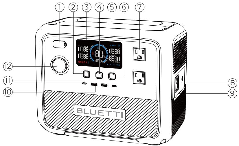 BLUETTI AC70P - Descripción del producto - 1