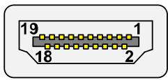 Eurotech DynaGATE 10-14 - HDMI connector specifications - 1