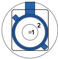 Eurotech DynaGATE 10-14 - GNSS antenna connector specifications - 1