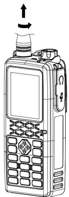 MAXON DX-7100 - Antenna Installation and Removal - 2