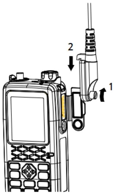 MAXON DX-7100 - External Accessory Connector Jack - 1