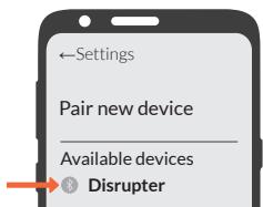 Walker's Disrupter - PAIRING - 4