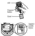 CHAMBERLAIN KLIK5C-SS - PROGRAM TO GARAGE DOOR OPENERS WITH A YELLOW LEARN BUTTON - 2