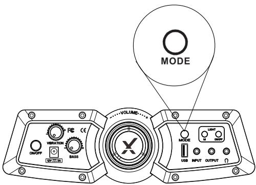 X Rocker 2.1 DUAL WITH LED WITH VIBRATION - CONEXION BLUETOOTH - 3