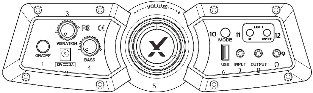 X Rocker 2.1 DUAL WITH LED WITH VIBRATION - DUAL WITH LED WITH VIBRATION - ENGLISH - 2