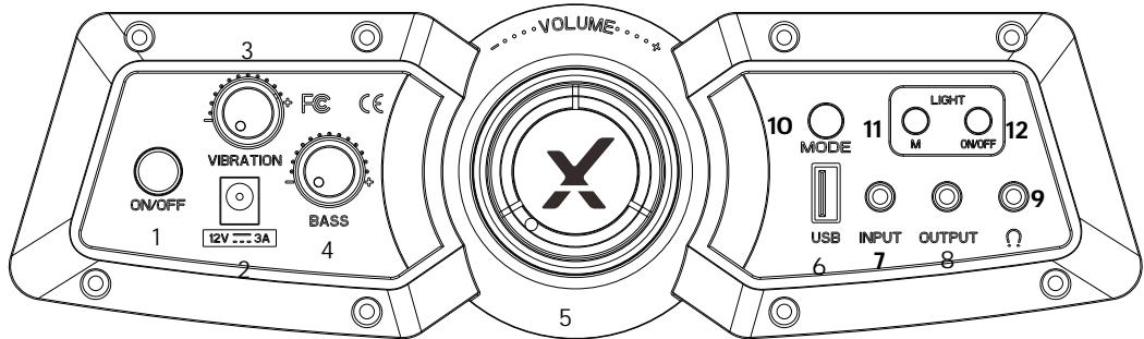 X Rocker 2.1 DUAL WITH LED WITH VIBRATION - DUAL con LED con vibración - ESPÁÑOL - 2