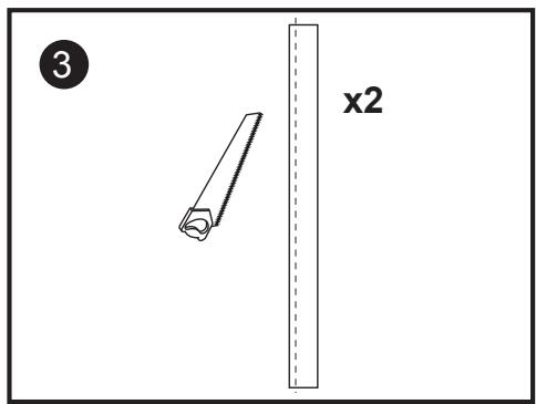 BRICO DEPOT Volet battant 2 vantaux - Découpe en largeur - 4
