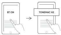 TONEMAC H2 - COUPLAGE BLUETOOTH - 3