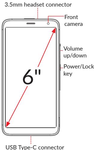 TCL 502 - Keys and connectors - 1