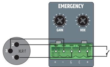LD Systems LDIMA240 - TERMINAL BLOCK CONNECTIONS - 4