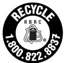 DEWALT DCR010 - The RBRC Seal - 1