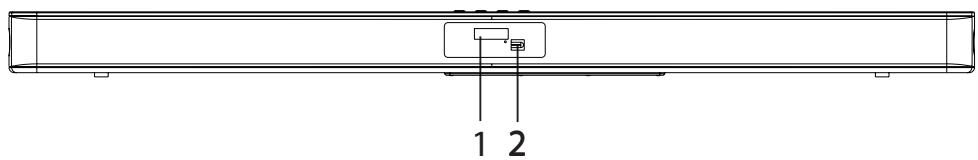 SHARP HT-SBW192 - Unité principale et subwoofer - 1