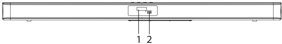 SHARP HT-SBW192 - Unidad principal - 1