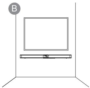 SHARP HT-SB117 - Colocacion - 2