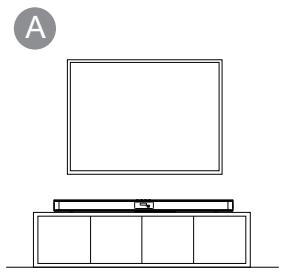 SHARP HT-SB117 - ■ Placement - 1