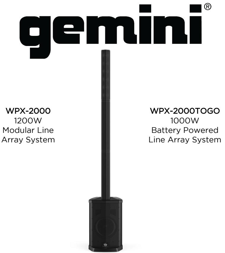 GEMINI WPX-2000TOGO - 1