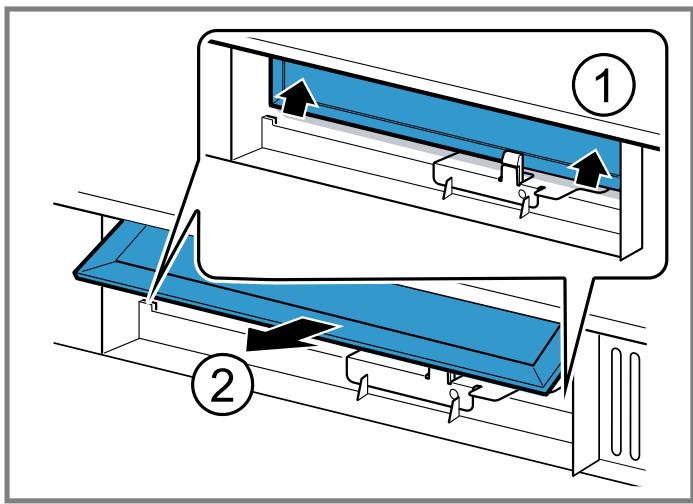 BOSCH HMV8045U - Sustitución del filtró de carbón - 2