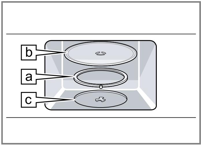 BOSCH HMV8045U - Ajuste de la bandeja giratoria de vidrio - 1