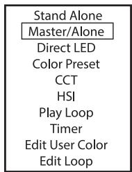Cameo CLPB600IPG2 - DMX modes with DMX delay channel - 6