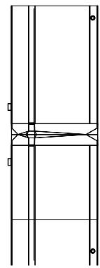 Cameo CLPB600IPG2 - SENKRECHTE BODENMONTAGE - 2