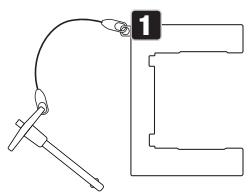 Cameo CLPB600IPG2 - VERTICAL FLOOR MOUNTING - 1
