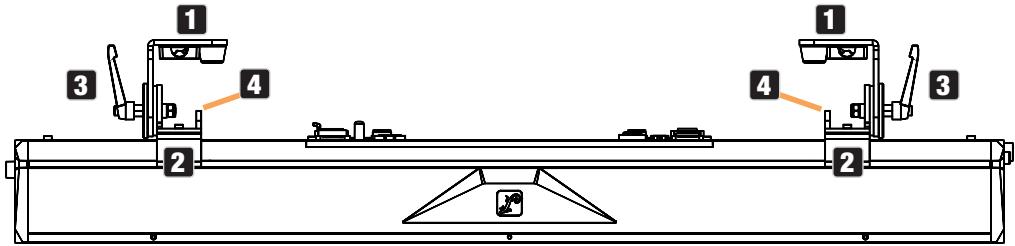 Cameo CLPB600IPG2 - MONTAGE EINER PILBAR® AN EINER TRAVERSE - 1
