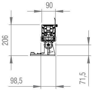 Cameo CLPB600IPG2 - DIMENSIONS (mm) - 3