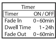 Cameo CLPB600IPG2 - TIMER FUNCTION - 3
