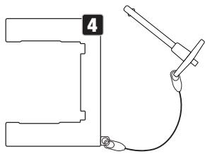 Cameo CLPB600IPG2 - VERTIKAL HÄNGENDE MONTAGE AN EINER TRAVERSE - 5