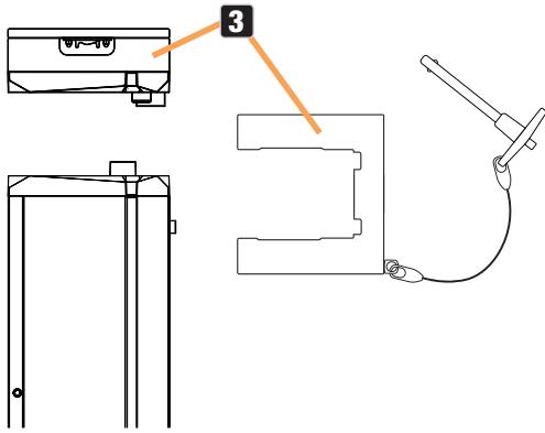 Cameo CLPB600IPG2 - VERTIKAL HÄNGENDE MONTAGE AN EINER TRAVERSE - 3