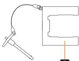 Cameo CLPB600IPG2 - VERTICAL FLOOR MOUNTING - 3