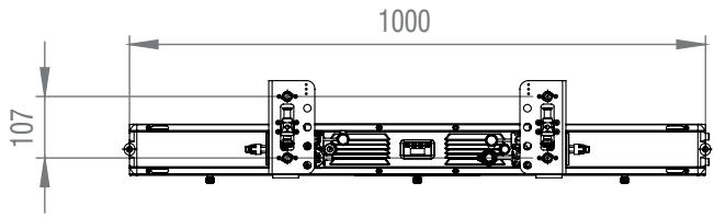 Cameo CLPB600IPG2 - DIMENSIONS (mm) - 1