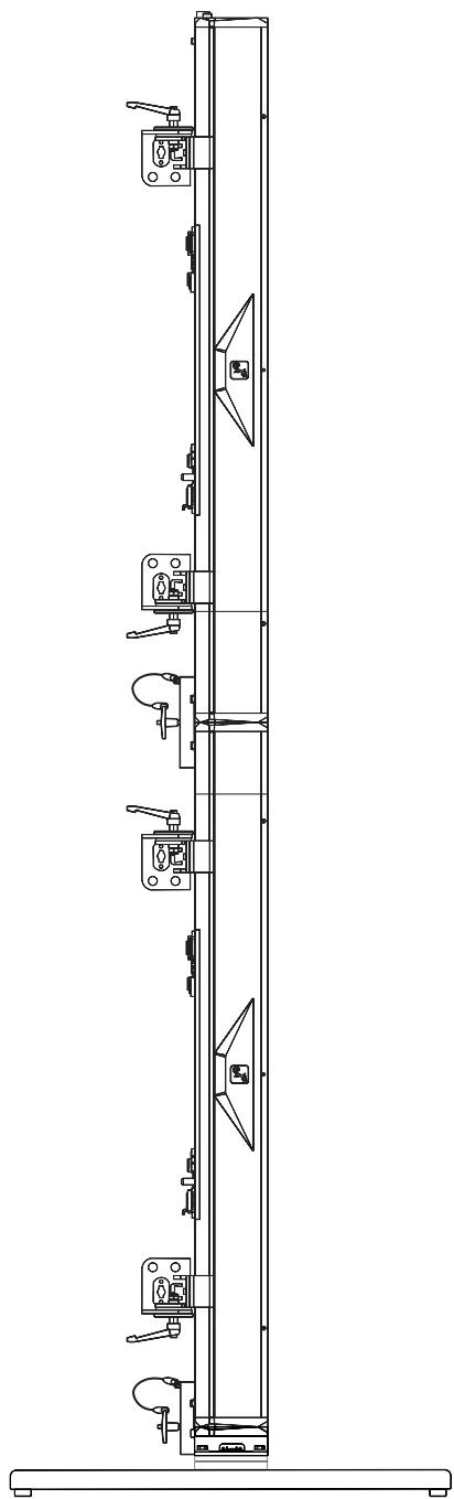 Cameo CLPB600IPG2 - MONTAGE VERTICAL AU SOL - 5