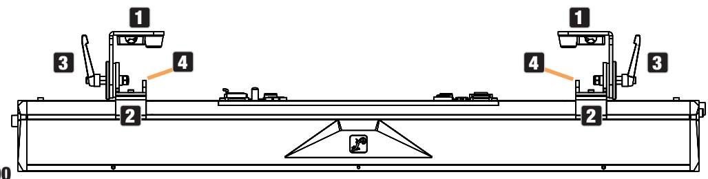 Cameo CLPB600IPG2 - MONTAGE D'UNE_PIXBAR® SUR UNE STRUCTURE METALLIQUE - 1