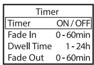 Cameo CLPB600IPG2 - FUNCTION TIMER - 3
