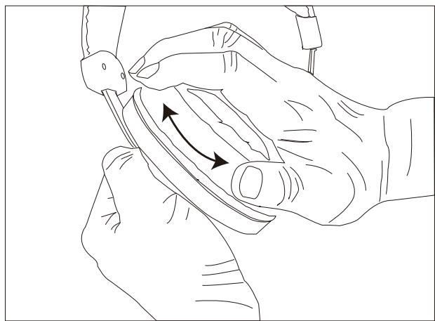 MAD CATZ P.I.L.O.T. PRO - Comment remplacer les coussinets (PU/tissu) - 4