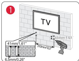 ULTIMEA Poseidon D60 - INSTALLACION EN PARED - 1